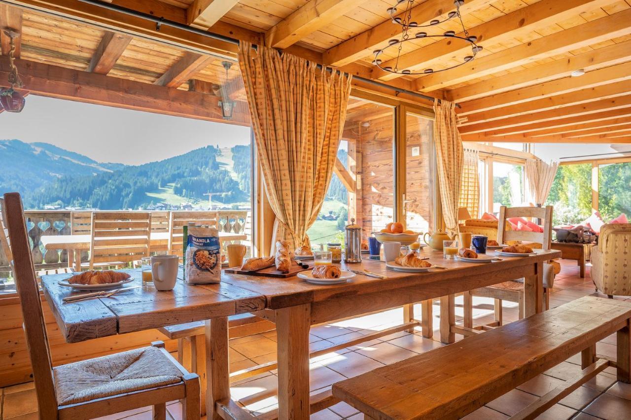 Chalet Meleze Villa Les Gets Eksteriør bilde